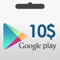 گیفت کارت گوگل پلی 10 دلاری – Google Play